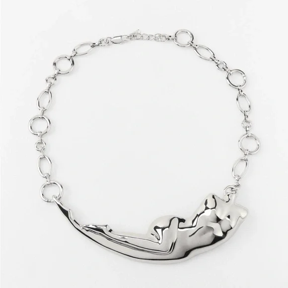 Zara body metal necklace - Picture 2 of 4